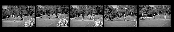 [228 Views of Bocci Game: "Cooney Bocci"], Walker Evans (American, St. Louis, Missouri 1903–1975 New Haven, Connecticut), Film negative