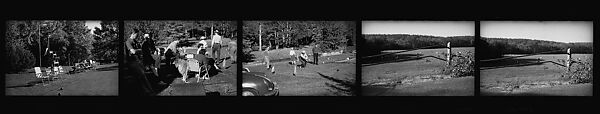 [228 Views of Bocci Game: "Cooney Bocci"], Walker Evans (American, St. Louis, Missouri 1903–1975 New Haven, Connecticut), Film negative