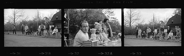 [228 Views of Bocci Game: "Cooney Bocci"], Walker Evans (American, St. Louis, Missouri 1903–1975 New Haven, Connecticut), Film negative