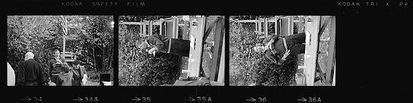 [228 Views of Bocci Game: "Cooney Bocci"], Walker Evans (American, St. Louis, Missouri 1903–1975 New Haven, Connecticut), Film negative