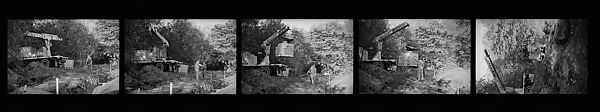 [228 Views of Bocci Game: "Cooney Bocci"], Walker Evans (American, St. Louis, Missouri 1903–1975 New Haven, Connecticut), Film negative