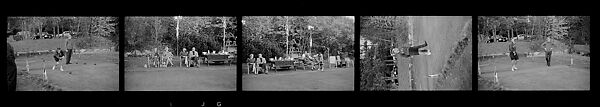 [228 Views of Bocci Game: "Cooney Bocci"], Walker Evans (American, St. Louis, Missouri 1903–1975 New Haven, Connecticut), Film negative