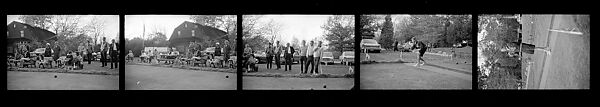 [228 Views of Bocci Game: "Cooney Bocci"], Walker Evans (American, St. Louis, Missouri 1903–1975 New Haven, Connecticut), Film negative