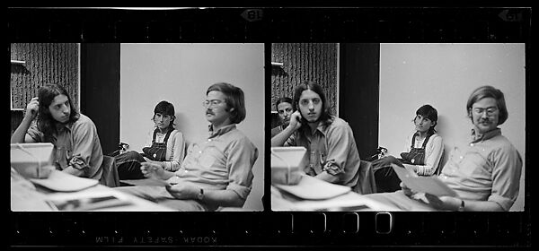 [7 Views of Students in Classroom, Yale University, New Haven, Connecticut], Walker Evans (American, St. Louis, Missouri 1903–1975 New Haven, Connecticut), Film negative 
