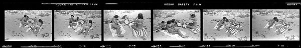 [97 Views from Trip to Texas, Including Beach Scenes, Roadside Architecture, Views Through Car Window], Walker Evans (American, St. Louis, Missouri 1903–1975 New Haven, Connecticut), Film negative