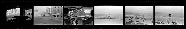 [97 Views from Trip to Texas, Including Beach Scenes, Roadside Architecture, Views Through Car Window], Walker Evans (American, St. Louis, Missouri 1903–1975 New Haven, Connecticut), Film negative