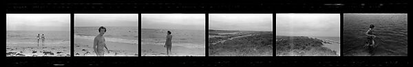 [97 Views from Trip to Texas, Including Beach Scenes, Roadside Architecture, Views Through Car Window], Walker Evans (American, St. Louis, Missouri 1903–1975 New Haven, Connecticut), Film negative