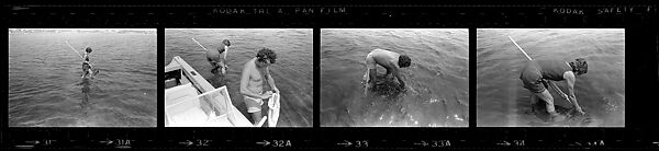 [97 Views from Trip to Texas, Including Beach Scenes, Roadside Architecture, Views Through Car Window], Walker Evans (American, St. Louis, Missouri 1903–1975 New Haven, Connecticut), Film negative