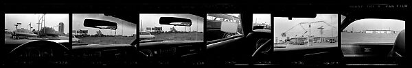 [97 Views from Trip to Texas, Including Beach Scenes, Roadside Architecture, Views Through Car Window], Walker Evans (American, St. Louis, Missouri 1903–1975 New Haven, Connecticut), Film negative
