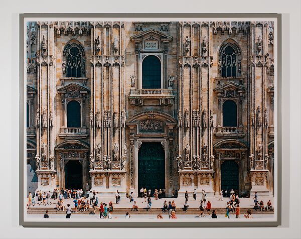 Milan Cathedral (façade), Milan, Thomas Struth (German, born Geldern, 1954), Chromogenic print 