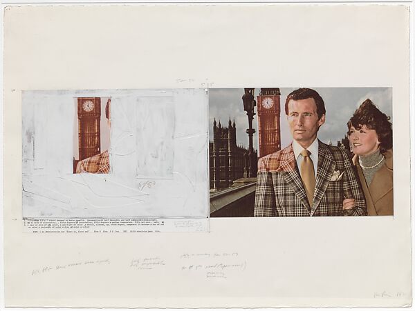 Untitled (couple), Richard Prince (American, born Canal Zone (Panama), 1949), Mixed media on paper 