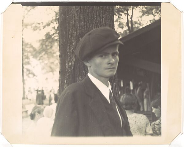 [Young Man in Cap, Independence Day, Terra Alta, West Virginia], Walker Evans (American, St. Louis, Missouri 1903–1975 New Haven, Connecticut), Gelatin silver print 
