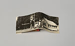 [Twenty Matchbooks with Photographs Printed on Covers Depicting Gasoline Filling Stations, Tourist Cabins, and Restaurants in Vermont, New Hampshire, and New York], Unknown (American), Gelatin silver prints