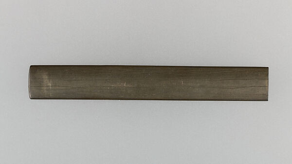 Knife Handle (Kozuka), Copper-silver alloy (shibuichi), gold, silver, Japanese