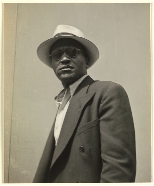 [Pedestrian, Detroit, for Series “Labor Anonymous,” Fortune Magazine, 1946], Walker Evans (American, St. Louis, Missouri 1903–1975 New Haven, Connecticut), Gelatin silver print 