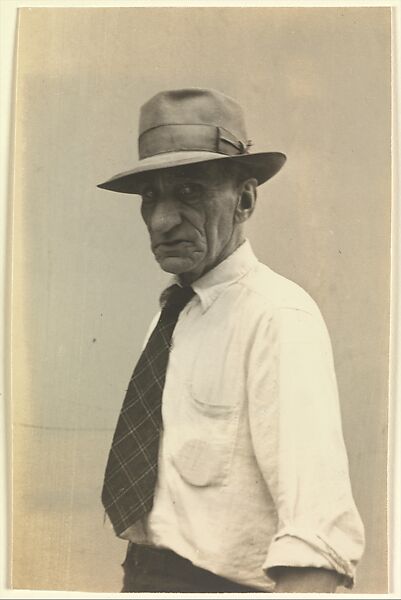 [Male Pedestrian in White Shirt with Tartan Tie, Detroit (for Fortune Magazine Article "Labor Anonymous")], Walker Evans (American, St. Louis, Missouri 1903–1975 New Haven, Connecticut), Gelatin silver print 
