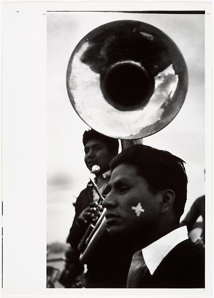 Indian High School Band, Arizona, John Gutmann (American (born Germany), Breslau 1905–1998 San Francisco, California), Gelatin silver print 