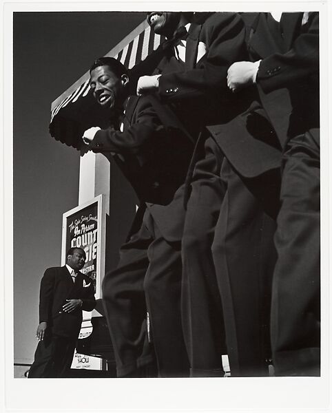 Portrait of Count Basie, San Francisco, John Gutmann (American (born Germany), Breslau 1905–1998 San Francisco, California), Gelatin silver print 