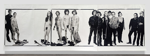 Andy Warhol and members of The Factory, New York City, Richard Avedon  American, Gelatin silver prints