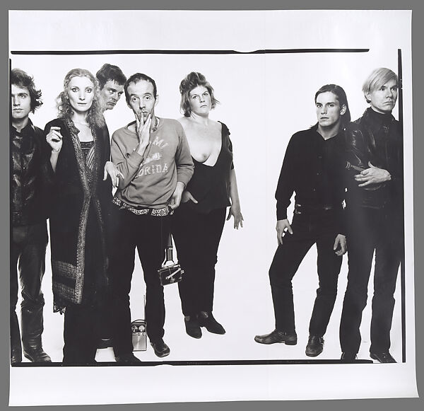 Andy Warhol and members of The Factory, New York City, Richard Avedon (American, New York 1923–2004 San Antonio, Texas), Gelatin silver prints