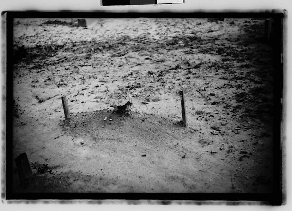 [Grave, Alabama], Walker Evans (American, St. Louis, Missouri 1903–1975 New Haven, Connecticut), Film negative 