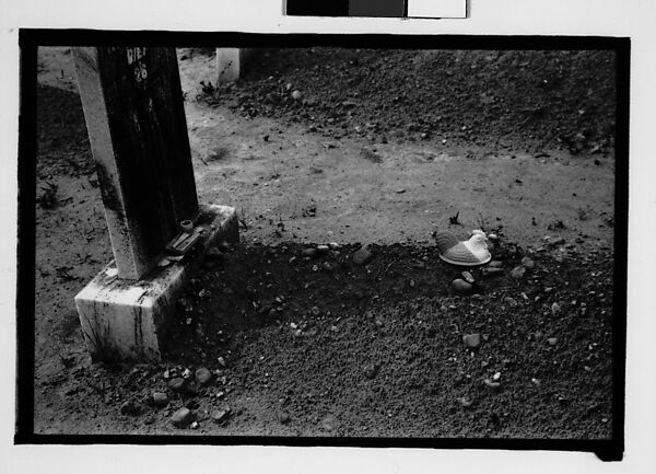 [Grave with Rooster Dish on Plot, Alabama], Walker Evans (American, St. Louis, Missouri 1903–1975 New Haven, Connecticut), Film negative 
