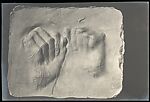 [Imprint of Eusapia Palladino's Hands], Unknown (French), Gelatin silver print 