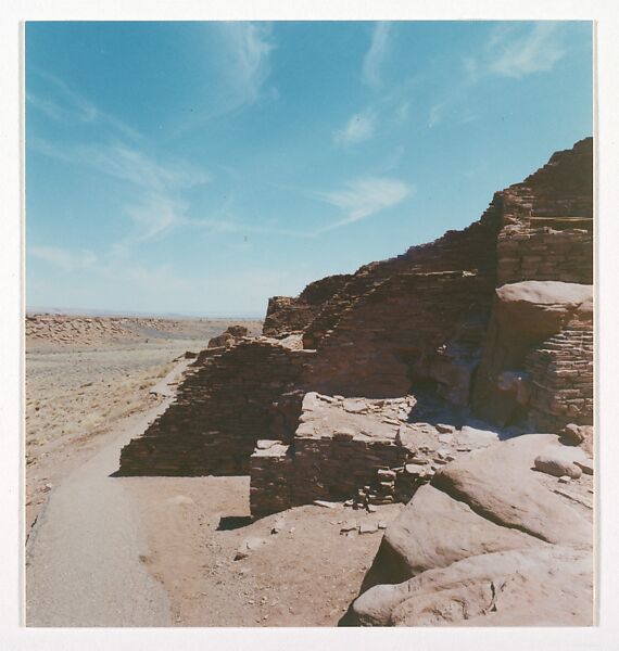[Studies of Colonial Architectural Fragments and Stepped Circle, Baja California, Mexico; and 2 Views from train en route from New York to Marfa, Texas], Donald Judd (American, Excelsior Springs, Missouri 1928–1994 Marfa, Texas), Chromogenic prints