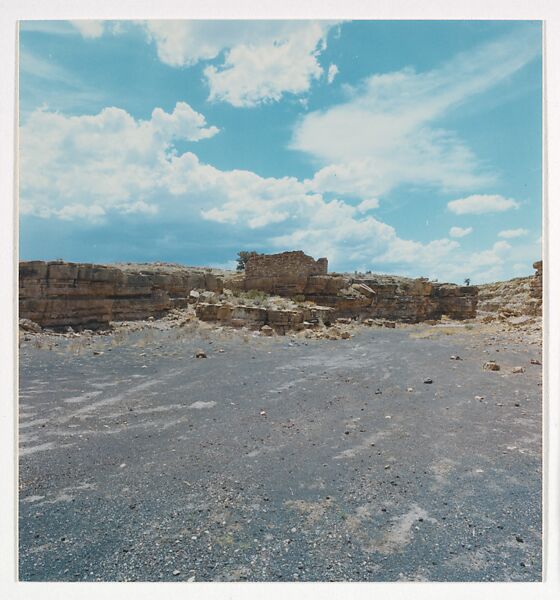 [Studies of Colonial Architectural Fragments and Stepped Circle, Baja California, Mexico; and 2 Views from train en route from New York to Marfa, Texas], Donald Judd (American, Excelsior Springs, Missouri 1928–1994 Marfa, Texas), Chromogenic prints