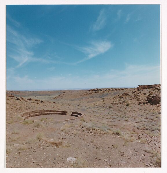 [Studies of Colonial Architectural Fragments and Stepped Circle, Baja California, Mexico; and 2 Views from train en route from New York to Marfa, Texas], Donald Judd (American, Excelsior Springs, Missouri 1928–1994 Marfa, Texas), Chromogenic prints