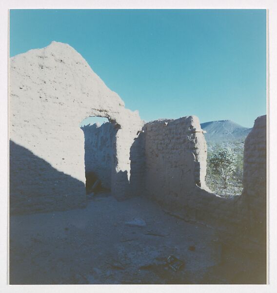 [Studies of Colonial Architectural Fragments and Stepped Circle, Baja California, Mexico; and 2 Views from train en route from New York to Marfa, Texas], Donald Judd (American, Excelsior Springs, Missouri 1928–1994 Marfa, Texas), Chromogenic prints