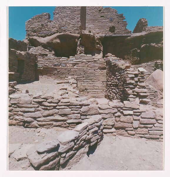 [Studies of Colonial Architectural Fragments and Stepped Circle, Baja California, Mexico; and 2 Views from train en route from New York to Marfa, Texas], Donald Judd (American, Excelsior Springs, Missouri 1928–1994 Marfa, Texas), Chromogenic prints
