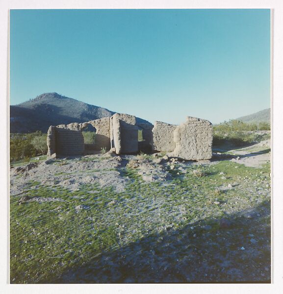 [Studies of Colonial Architectural Fragments and Stepped Circle, Baja California, Mexico; and 2 Views from train en route from New York to Marfa, Texas], Donald Judd (American, Excelsior Springs, Missouri 1928–1994 Marfa, Texas), Chromogenic prints