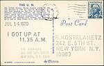 I Got Up, On Kawara (Japanese, 1933–2014), Photomechanical prints