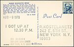 I Got Up, On Kawara (Japanese, 1933–2014), Photomechanical prints