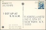 I Got Up, On Kawara (Japanese, 1933–2014), Photomechanical prints