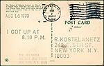 I Got Up, On Kawara (Japanese, 1933–2014), Photomechanical prints