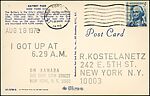 I Got Up, On Kawara (Japanese, 1933–2014), Photomechanical prints
