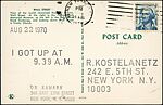 I Got Up, On Kawara (Japanese, 1933–2014), Photomechanical prints