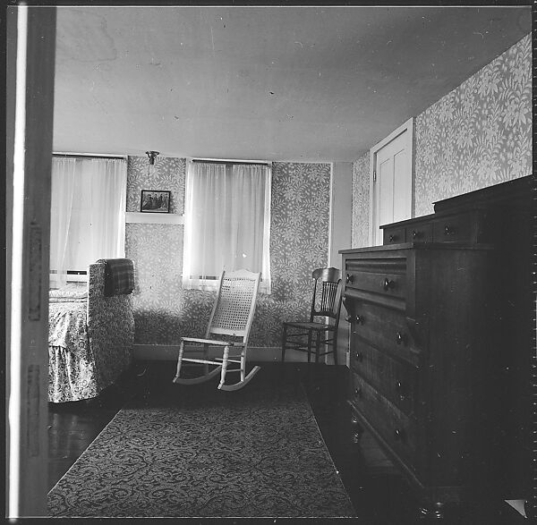 [33 Interior Views of the Price-Hartigan House, including Portraits of Anne Glidden, Walpole, Maine], Walker Evans (American, St. Louis, Missouri 1903–1975 New Haven, Connecticut), Film negative