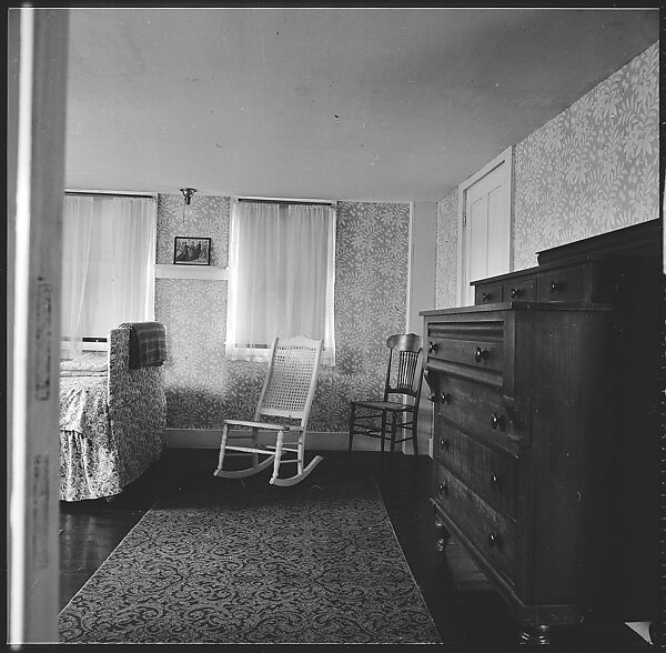 [33 Interior Views of the Price-Hartigan House, including Portraits of Anne Glidden, Walpole, Maine], Walker Evans (American, St. Louis, Missouri 1903–1975 New Haven, Connecticut), Film negative