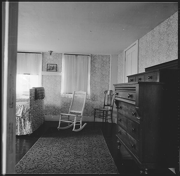 [33 Interior Views of the Price-Hartigan House, including Portraits of Anne Glidden, Walpole, Maine], Walker Evans (American, St. Louis, Missouri 1903–1975 New Haven, Connecticut), Film negative