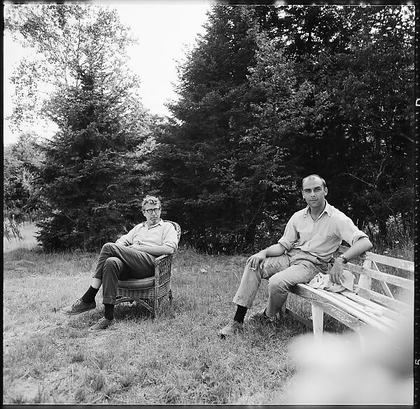 [48 Exterior Views of Heliker House, Including Portraits of Walker Evans, Isabelle Evans, and Others, Cranberry Island, Maine], Walker Evans (American, St. Louis, Missouri 1903–1975 New Haven, Connecticut), Film negative