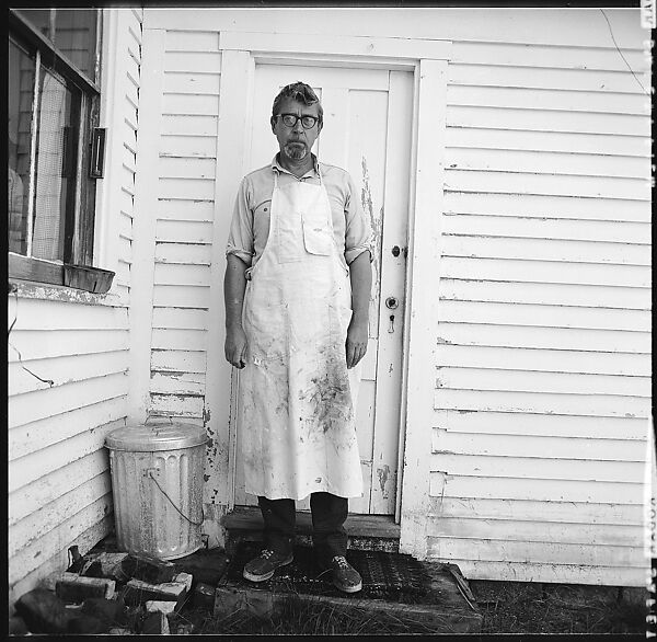 [48 Exterior Views of Heliker House, Including Portraits of Walker Evans, Isabelle Evans, and Others, Cranberry Island, Maine], Walker Evans (American, St. Louis, Missouri 1903–1975 New Haven, Connecticut), Film negative