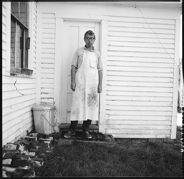 [48 Exterior Views of Heliker House, Including Portraits of Walker Evans, Isabelle Evans, and Others, Cranberry Island, Maine], Walker Evans (American, St. Louis, Missouri 1903–1975 New Haven, Connecticut), Film negative