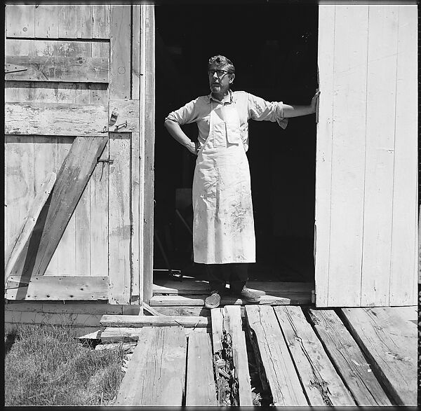 [48 Exterior Views of Heliker House, Including Portraits of Walker Evans, Isabelle Evans, and Others, Cranberry Island, Maine], Walker Evans (American, St. Louis, Missouri 1903–1975 New Haven, Connecticut), Film negative