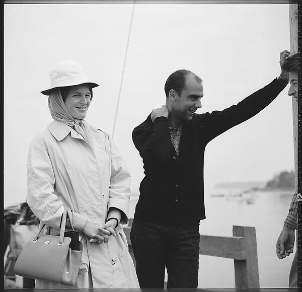 [48 Exterior Views of Heliker House, Including Portraits of Walker Evans, Isabelle Evans, and Others, Cranberry Island, Maine], Walker Evans (American, St. Louis, Missouri 1903–1975 New Haven, Connecticut), Film negative