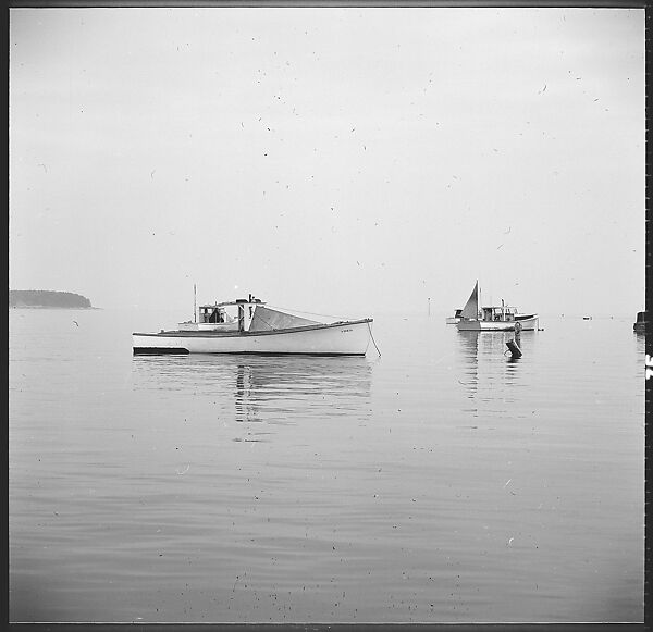 [48 Exterior Views of Heliker House, Including Portraits of Walker Evans, Isabelle Evans, and Others, Cranberry Island, Maine], Walker Evans (American, St. Louis, Missouri 1903–1975 New Haven, Connecticut), Film negative