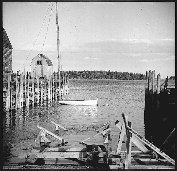 [65 Interior and Exterior Views of the Heliker House, Cranberry Island, Maine], Walker Evans (American, St. Louis, Missouri 1903–1975 New Haven, Connecticut), Film negative