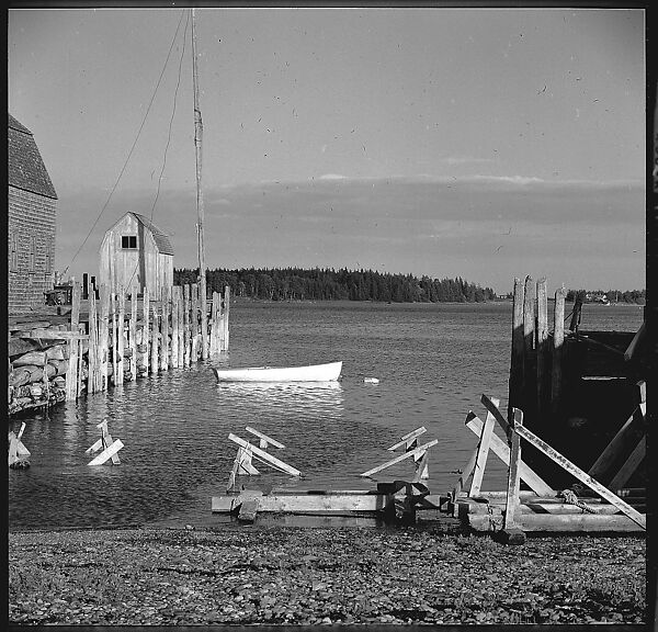 [65 Interior and Exterior Views of the Heliker House, Cranberry Island, Maine], Walker Evans (American, St. Louis, Missouri 1903–1975 New Haven, Connecticut), Film negative